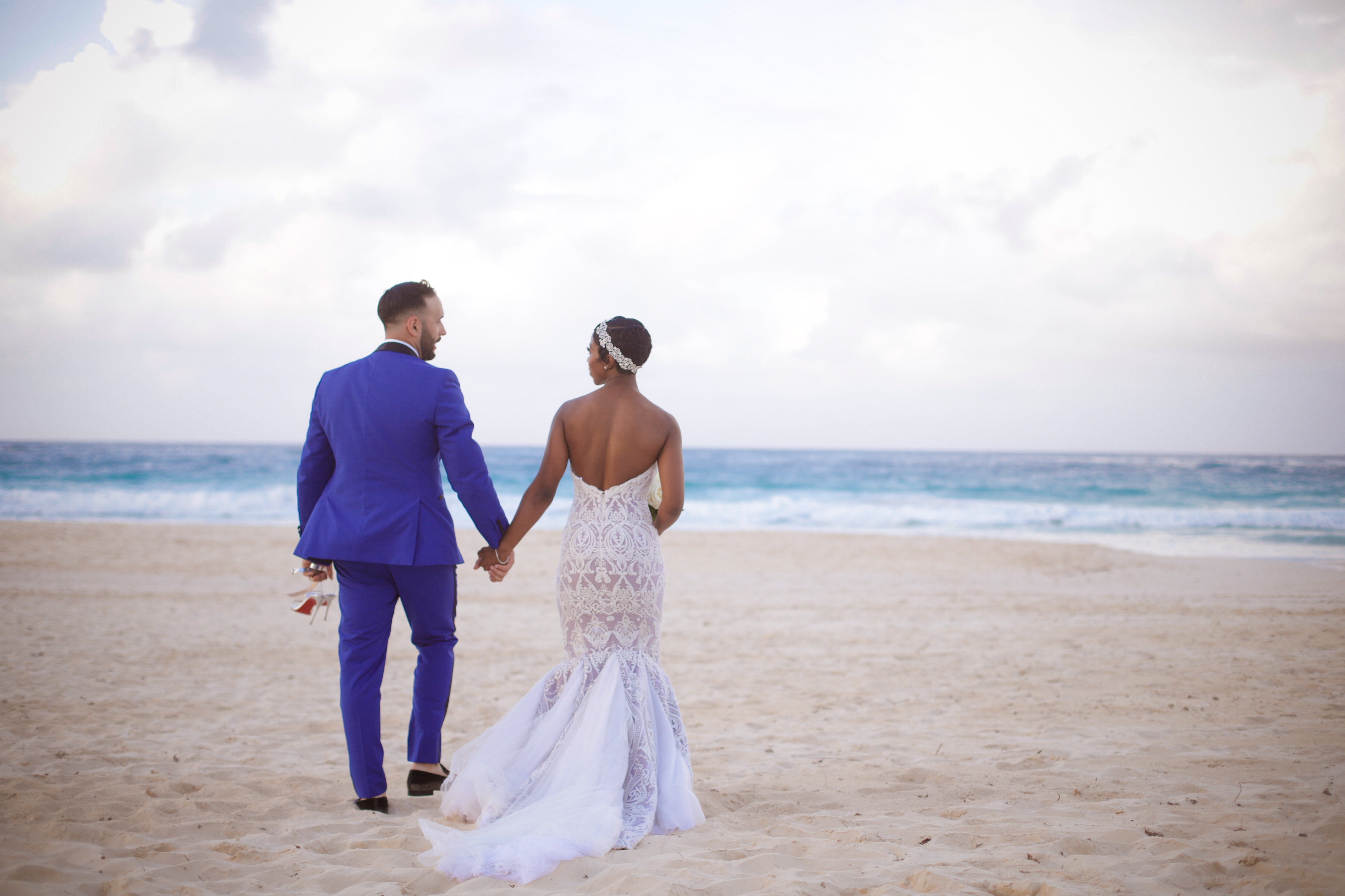 Bridal Bliss: Antonio And Alexis Brought Chic To The Beach For Their Gorgeous Wedding Day
